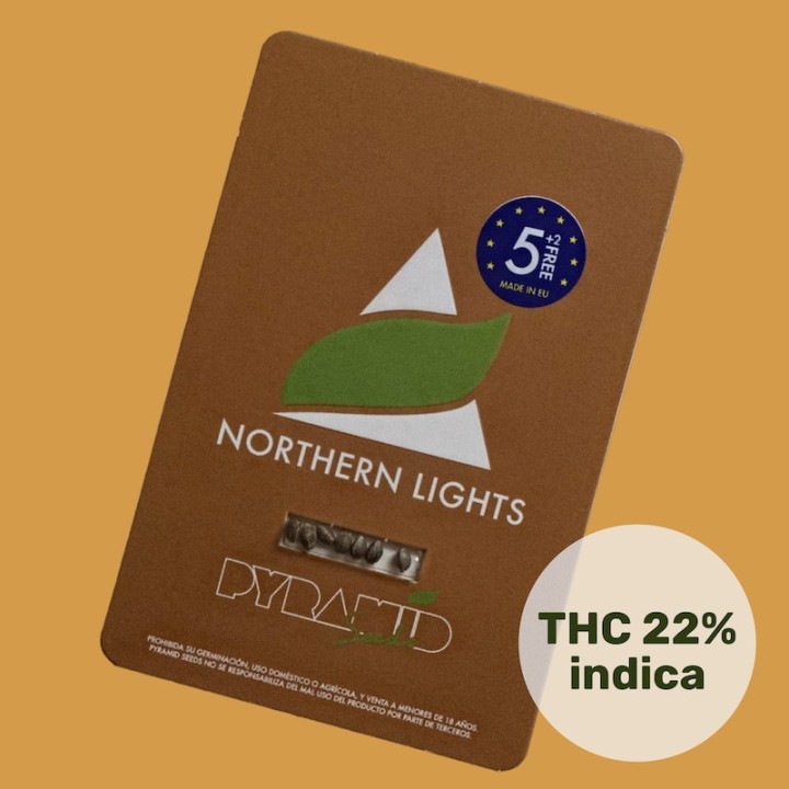 Northern Lights купить – феминизированный, 20-22% THC | Pyramid Seeds